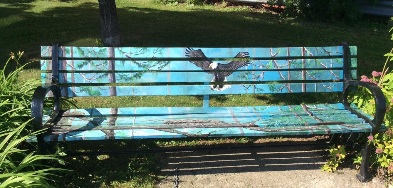 Painted City Benches