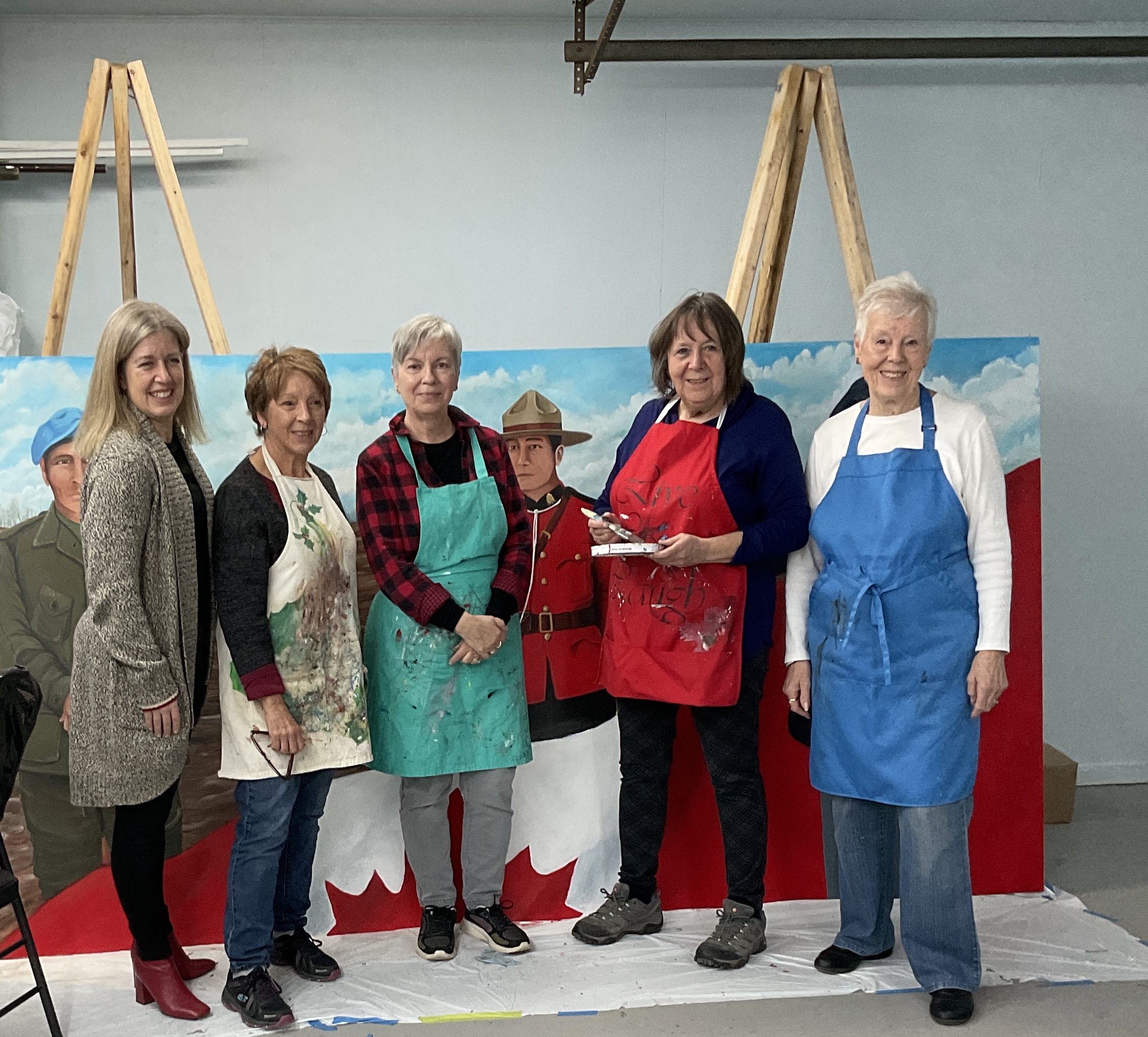 Royal Canadian Legion Mural
